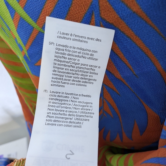 NWT Cupshe Neon Island Tropical Cover-Up Kimono - Picture 13 of 13